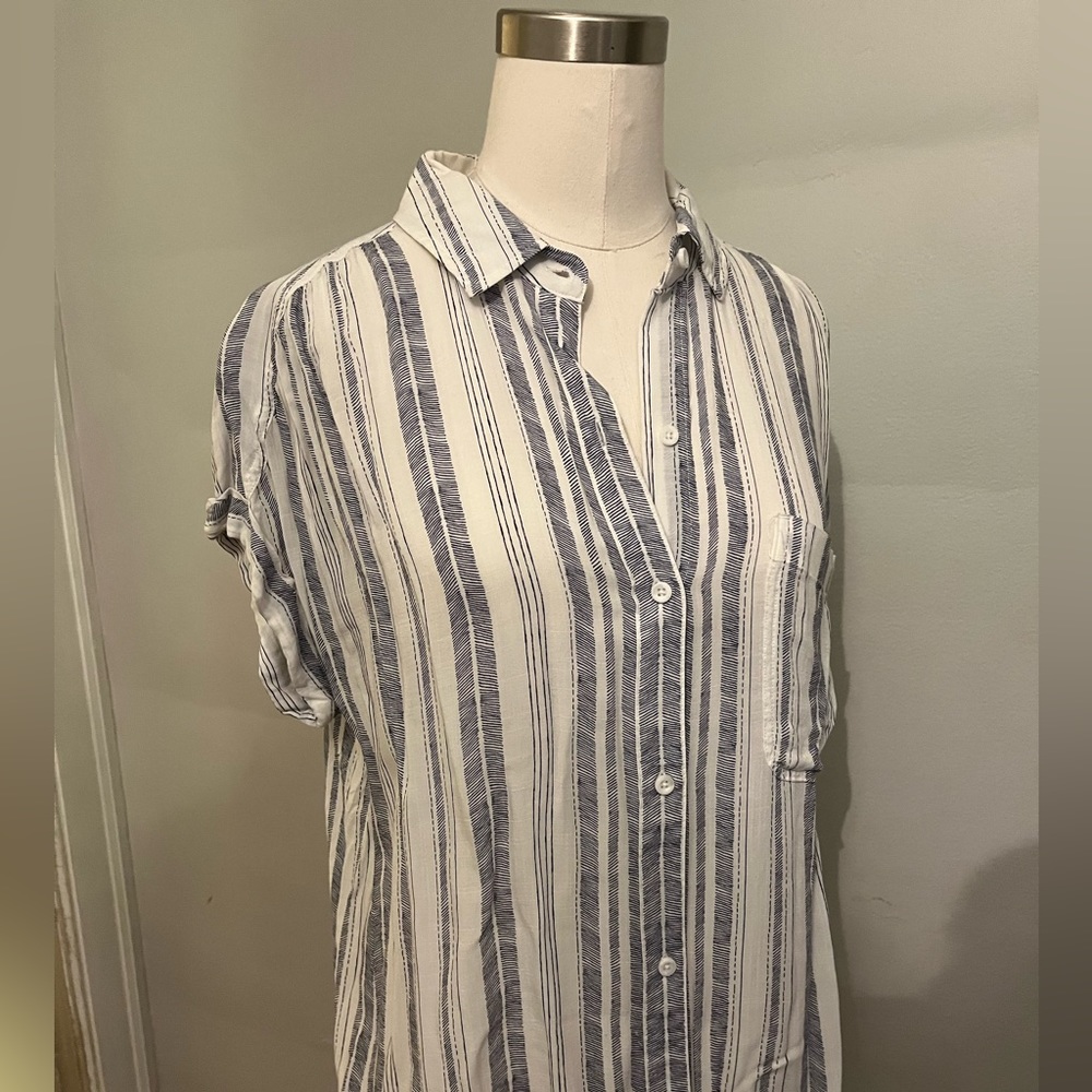 Cloth & stone button down